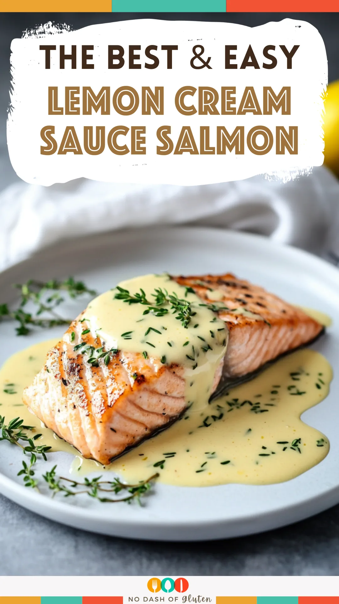 Lemon Cream Sauce Salmon