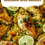 Mediterranean Chicken Rice Skillet