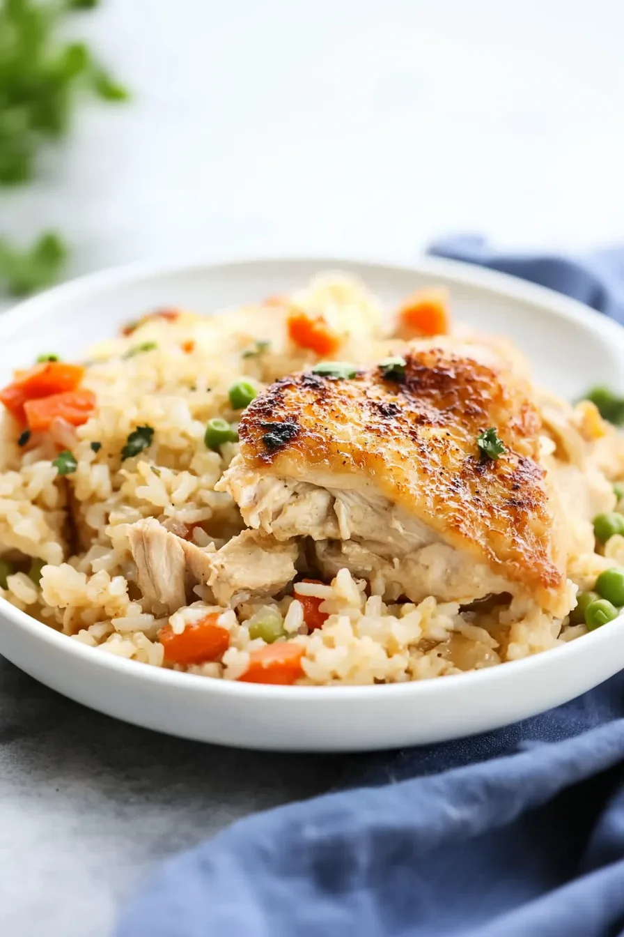 Finished dish with a cozy, savory look, plated for serving.