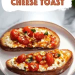 Spicy Cottage Cheese Toast