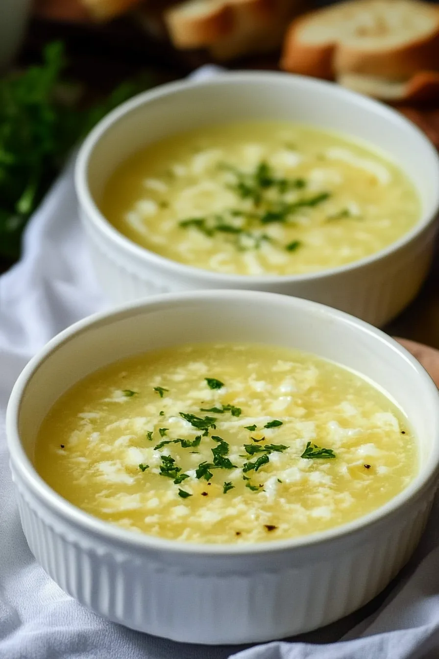 Rustic Italian soup served hot, perfect with slices of crusty bread.