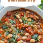Tomato and Spinach White Bean Stew
