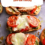Turkey Pesto Sandwich (Open Face)