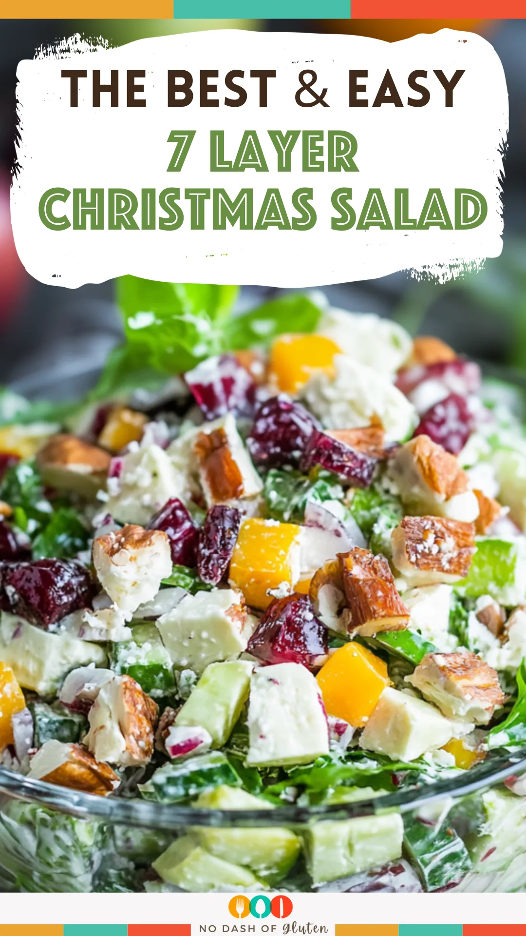 7 Layer Christmas Salad