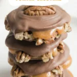 Chocolate Pecan Turtle Clusters