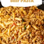 Creamy Ground Beef Pasta
