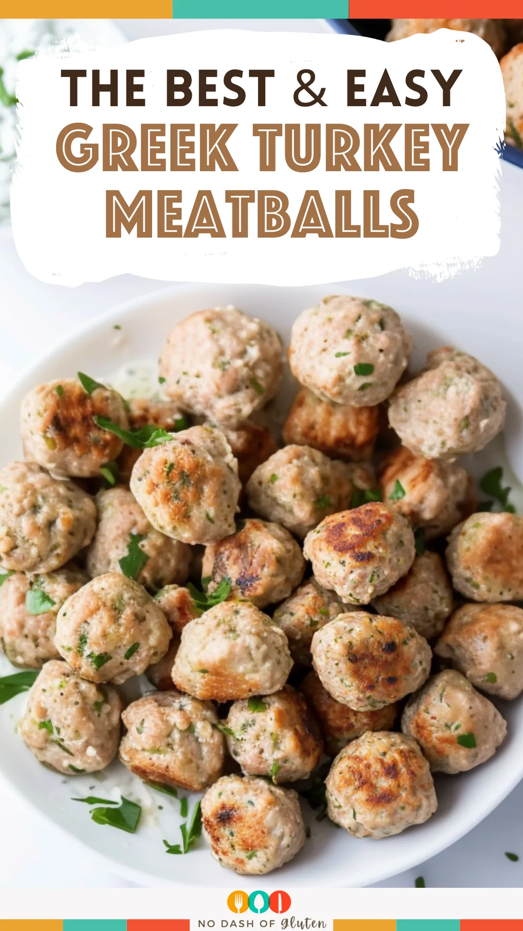Easy Greek Turkey Meatballs