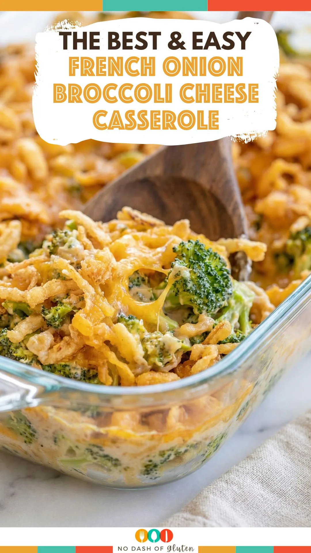 French Onion Broccoli Cheese Casserole