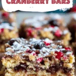 Fresh Cranberry Bars