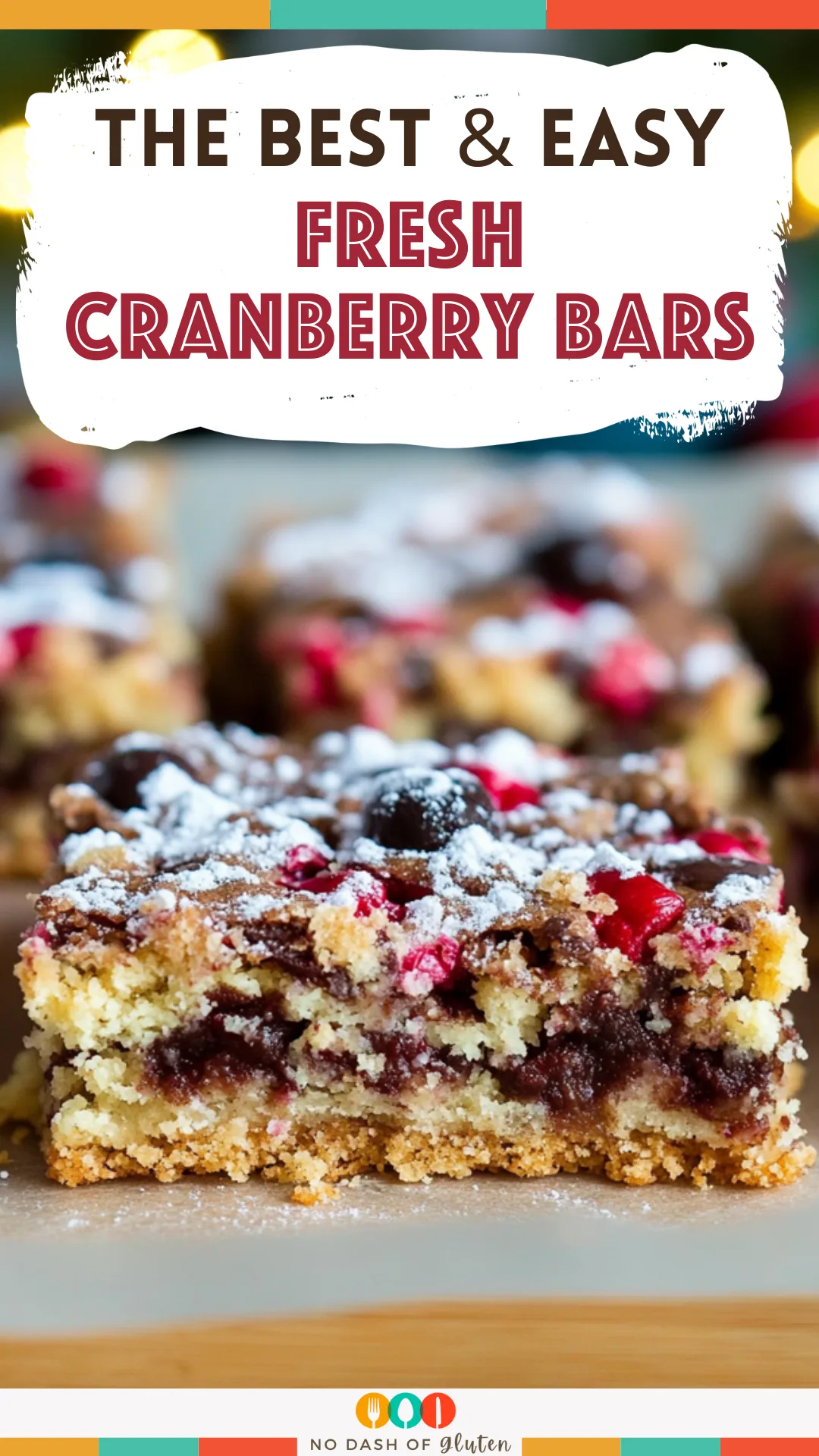Fresh Cranberry Bars