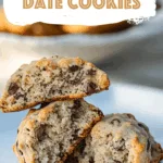 German Rock Date Cookies