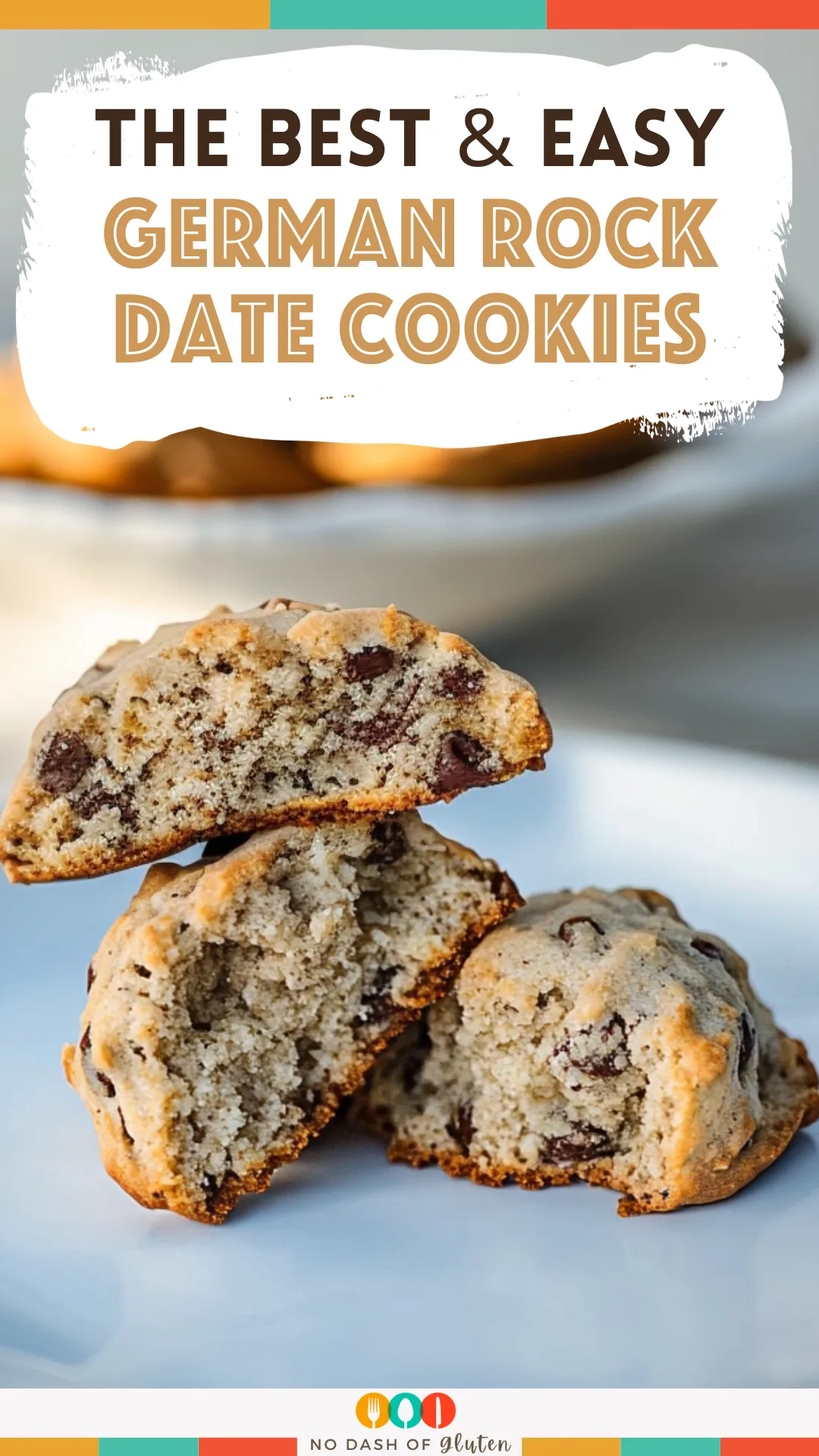 German Rock Date Cookies