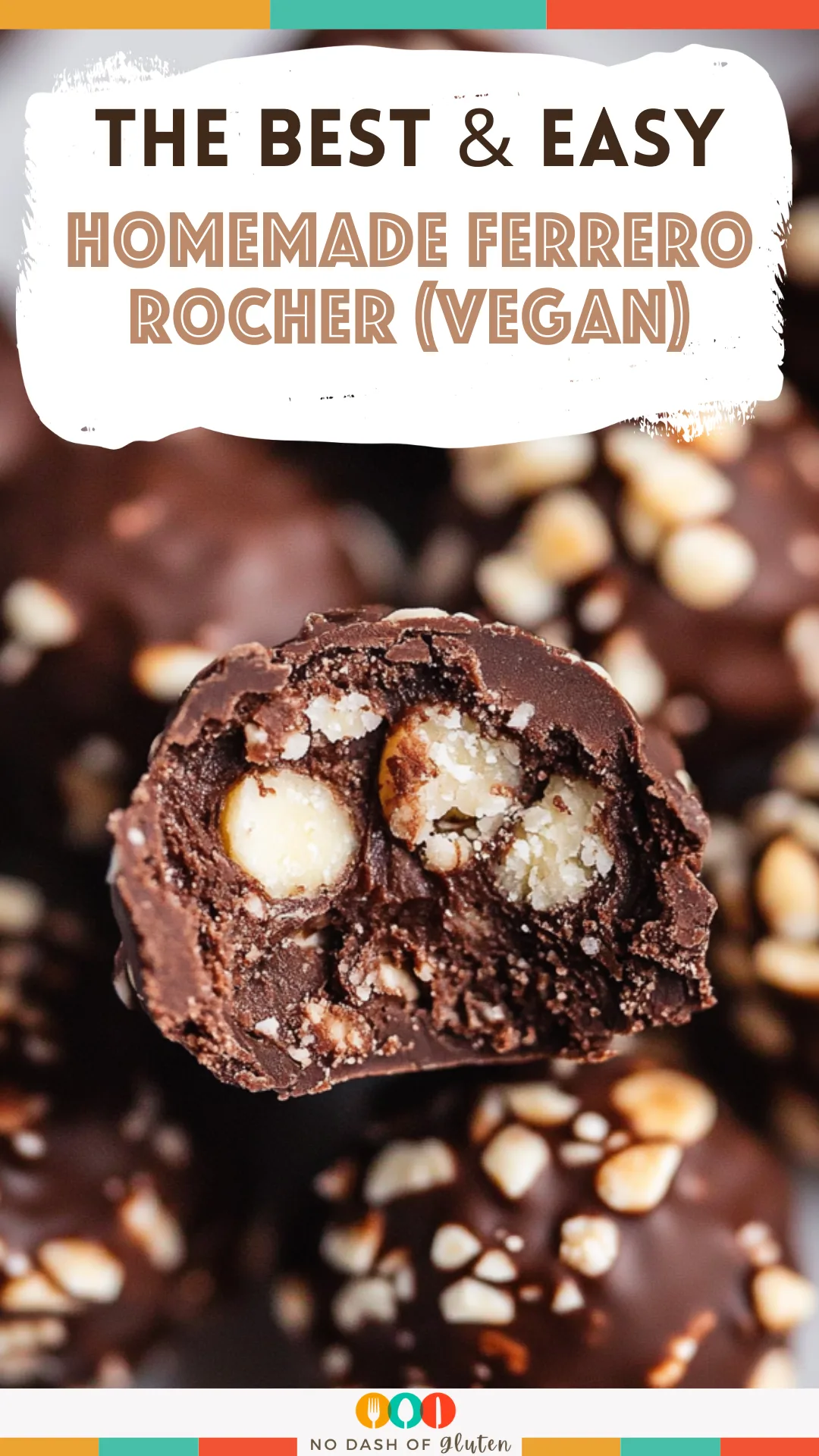 Homemade Ferrero Rocher (Vegan)
