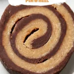 No-Bake Chocolate Peanut Butter Fudge Pinwheel