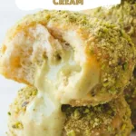 Pistachio-Filled Donuts with Silky Pastry Cream
