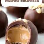 Salted Caramel Fudge Truffles